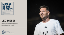 Leo Messi, Premio Princesa de Asturias de los Deportes 2026, mantendrá un encuentro con la comunidad educativa 